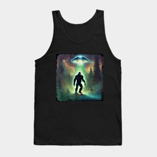 Beam Up Bigfoot Tank Top